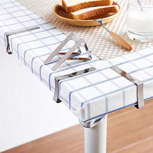 EVENN - Set di 6 mollette per tovaglia, in acciaio inox, per picnic, matrimoni, feste, casa, giardino