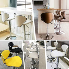 mobili Moderni Sedie per Sala da Pranzo Sgabelli da Bar Sgabelli da Bar girevoli Regolabili con Sollevamento a Gas, Pelle PU con Base cromata, Mobili per Sala da Pranzo - capacità 350 libbre, Grigio