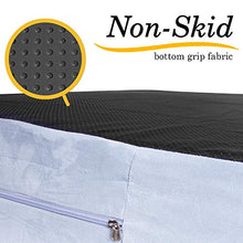 KOPEKS Jumbo XL, Letto ortopedico per cani in memory foam di alta qualità, doppio 17,8 cm, con cuscino e rivestimento rimovibile facile da lavare con fondo antiscivolo, fodera impermeabile inclusa