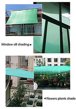 WXQIANG Patio/Tenda/Finestra di Shade Verde della Copertura sulla Schermo del recinto con Antivento e l'80% UV Block, saracinesche Netto Vele for Pergola Garden Protezione Protezione Solare, Isola