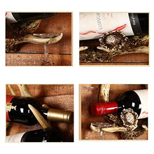 LHQ-HQ Wine Rack, Nordic Mestieri della Resina Cervo Wine Rack Creativa Mano Vino Rack Casa Giornaliero Morbido Ornamenti Decorativi