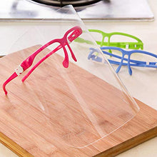 TENDYCOCO 5pc Safety Face Cover Full Protection cap Anti-Fog Lightweight Transparent Face Cover Transparent Lens Random Color