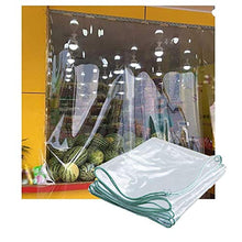 SHIJINHAO Telo Impermeabile Esterno,Tela Cerata Trasparente Impermeabile Antivento Addensata Con Bordo Avvolto Pieghevole In Tela Cerata Trasparente Con Foro In Metallo Occhio In Plastica Per Vegetazi