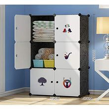 Guardaroba Semplici Bambini Armadio casa Camera da Letto Panno di plastica del Bambino del Tessuto Semplice Bagagli Moderna Hanging Assemblea Armadio XINYALAMP