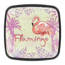Pink flamingo illustration isolated Pomelli per Porta Set di 4 Pomelli per Mobili Manopole per Cassetti Cucina Armadio Vetro