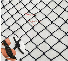 Protective net decoration / Nero corda coperta netto Balcone Stair anticaduta rete di protezione del bambino Net Pet Safety Net Uccello Rope Net Rete di carico decorazioni Net Net Restaurant soffitto