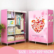 Sgualie - Armadio in tessuto non tessuto, per armadio, guardaroba, pieghevole, grande, per camera da letto, Hh423000cs3., CHINA