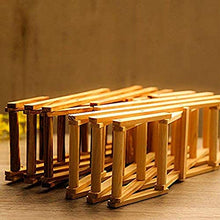 YZ-YUAN Portabottiglie per Vino di Alta qualità Portabottiglie in Legno Portabottiglie per Vino da appoggio Portabottiglie da Tavolo - Portabottiglie Pieghevole, 10 Bottiglie Portabottiglie per Vino