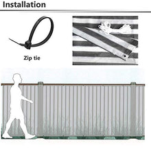 WXQIANG Balcone Schermo Privacy Fence Opaco e Decorativo Rivestimento Anti-UV Anti-UV con Cravatta for Cavo, Personalizzazione della Corda di Nylon Protezione Solare, Isolamento Termico