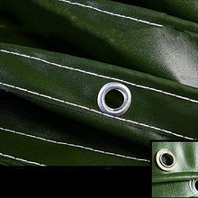 MTYLX Tarpaulin All'Aperto, Telo Impermeabile Pesante Tarpa Tessuto Di Tela Di Tela Di Tela Spessa Linoleum Sole Panno Panno Capannone Resistente All'Usura Pvc 0.7Mm - 700 G/M²,Verde,2X 3M.