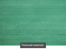 zhoufeng Tenda Tenda Panno 85% Ombra con Occhielli, Patio Ombra Netto della Copertura vegetale, Serra Fienile o Kennel (Color : Green, Size : 2X10M/6X32FT)