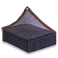 YTQ Tasso di Ombreggiatura 55% Telo Ombreggiante Adatto per Piante da Giardino con Pergola, Facile da Installare, Tessuto Ombreggiante di Ventilazione, con Occhiello in Metallo, Nero(Size:3m*8m)