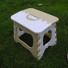 KOLOSM Sgabello Pieghevole da Bagno Sgabello Pieghevole Steso Stepy Duty Duty Duty Plastice Sedia Pieghevole Plastice Apre Facile con Un Flip per la Cucina all'aperto Bagno Camera da Letto