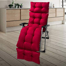 Cuscini per Chaise Longue, Imbottitura con Rivestimento Antiscivolo, Cuscini per mobili da Giardino reclinabili Portatili, durevoli, Spessi, Comodi.