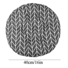 MissZZ Cuscini per sedili Rotondi in Cotone Addensato, Cuscini per sedie Comodi e Traspiranti Cuscini per sedie da Ufficio Facili da Pulire per Interni e Esterni 40x40cm (16x16 Pollici)