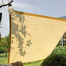 WXQIANG Copertura della Vela dello Schermo di Sun for Pergola/Giardino/Tenda/Windows, Rettangolo Mesh Canopy con Occhielli, Il 90% Crema di Protezione Solare e Resistente ai Raggi UV, Beige Prot
