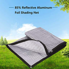 Rete ombreggiante Paralume Riflettente in Lamina di Alluminio, Protezione Solare 85% Tende da Sole Copertura in Rete per Fiori, Prato Patio (Size : 4x10M)