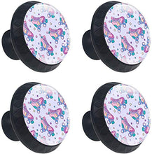 Pattini rosa Stras Cubes Dots Purple Pomelli per Porta Set di 4 Pomelli per Mobili Manopole per Cassetti Cucina Armadio Vetro