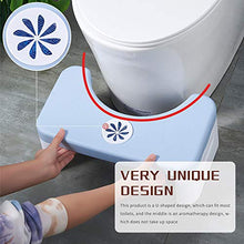 Sgabello WC Pieghevole, ZoneYan Sgabello da Toilette, Sgabello da Toilette, Sgabello Water Adulti, Panchetto Bagno WC, Sgabello Fisiologico da Toilette, Aiuto e Sollievo Contro Stipsi e Gonfiore