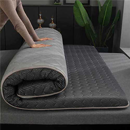 qwert Futon Tatami - Materasso Giapponese da Pavimento per Studenti Tatami, Pieghevole, Antiscivolo, Tappetino Tatami da Pavimento Tatami, Spesso e Pieghevole, 180 x 200 cm