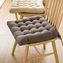 HYLX Cuscino Sedile, Cuscino Sedia, Cuscino Sgabello Rotondo, Cuscino Sedia Floreale Antiscivolo in Cotone Spesso, per Giardino, terrazza Esterna