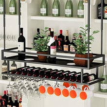 Portabottiglie sospeso Scaffali per calici, unità bar Scaffali galleggianti Altezza regolabile Scaffali per vino a mensola Scaffali multifunzione Scaldasalviette Bicchieri per uva Organizzatore per
