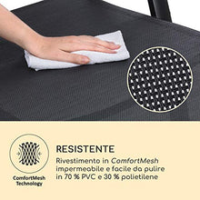 blumfeldt Pomporto Lounge - Sdraio da Giardino, Sedia a Sdraio, Superficie: 173,5 x 51 cm, Schienale Regolabile in Altezza in 7 Punti, Base Idrorepellente, ComfortMesh, Pieghevole, Antracite