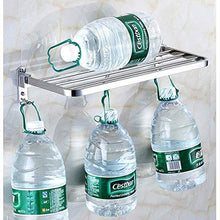 LYFHL - Portasciugamani da parete, da bagno, pieghevole, in acciaio inox, dimensioni: 50 cm