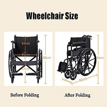 Sedie A Rotelle Leggere per Adulti - Forniture Mediche - Drive Medical Walker - Poggiagambe Sollevabili per Un Comfort Extra, Nero A
