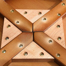 Sgabello in legno massello x2, sgabello rotondo multifunzionale, sgabello spogliatoio, forte capacità portante, adatto per cucina, soggiorno, sala da pranzo, con tappetino antiscivolo/Marrone