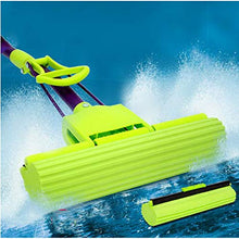 SSAYY Spray Mop Mop di Spugna Assorbente/Aste di Acciaio al Carbonio/Mop di Spugna di Acqua di Compressione/Mop di Cotone per Colla di Compressione