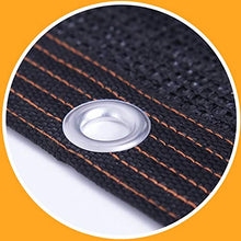 Copertura Reticolato per Tende da Sole Resistente al 90%, Panno per Protezione Solare Nero per Cortili Esterni E Sabbia per attività All'aperto (Size : 4m×6m)
