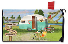 XJ-JX Woodsy - Copertura magnetica per caselle postali, per campeggio, colore: Verde