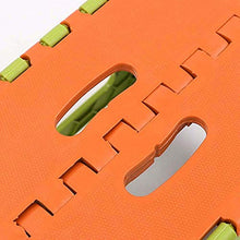 KOLOSM Sgabello Pieghevole da Bagno Sgabello Pieghevole a Forma di Quadrato in plastica Bagno Piccola Panca Sgabello Pieghevole Portatile (Color : Picture 1)