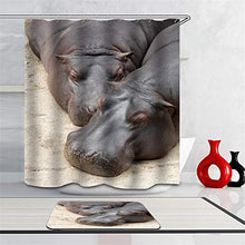 LIYAN Combinazione Bagno. Immagini Chiare E Colori Vivaci Rendono Il Tuo Bagno Pieno di Vita. Accessori da Bagno. Ippopotamo