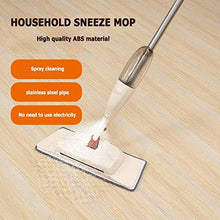 SSAYY Spray Mop Mop per Pavimenti A Spruzzo A 360 Gradi con 2 Cuscinetti in Fibra per Utensili per La Pulizia del Pavimento di Piastrelle per La Casa