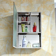 Huangwanru Bathroom Wall Cabinet Montaggio a Parete Governo di immagazzinaggio in Acciaio Inox Ideale for la casa Cucina Bagno Lavanderia Governo della Medicina per Il Bagno