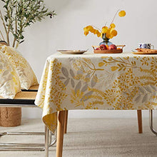 Tovaglia Jacquard Tovaglia Rettangolare, Tovaglia Lavabile Antimacchia E Antigoccia Per Cucina E Cene Di Vacanza Picnic All'aperto