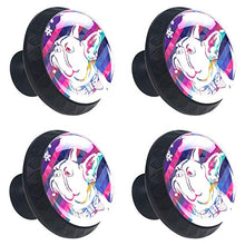 Bulldog 4 PCS Pomelli per Porta, Pomolo per Mobile, Pomelli per Mobili con Viti, Maniglia per Armadietto, Pomelli per Porta, Pomelli per Cassetti per Porta, Armadio, Cassetto e Credenza