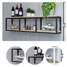 Mensola In Legno Massello Mensola A Parete Mensola Per Fiori Mensola A Muro In Ferro Mensola Per Vino Mensola Decorativa A Parete (Dimensioni: 80 & Times; 20 & Times; 30Cm) Rack Di Stoccaggio