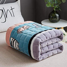 Z&HA Pig Cartoon Futon Tatami Giapponesi Materasso futon futon, Idea Regalo per i Bambini,B,90 * 200CM