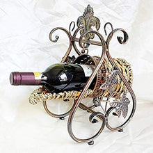 LHQ-HQ Wine Rack casa eleganza epoca mestieri stile europeo, decorazione in ferro battuto del vino cremagliera creativo banco di mostra della bottiglia di vino, Soggiorno Cucina casa di immagazzinaggi