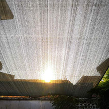 YTQ Block 90% UV Sunblock Ombra Panno con Occhielli per Piante Giardino Fiore Pianta Serra Tessuto Permeabile Resistente Isolamento Termico Rete Nera(Size:3m x 7m)