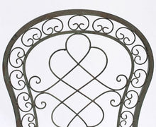 DanDiBo Sedia Sedia da Giardino Malaga 12185 Sedia Pieghevole 92cm in Metallo - Ferro battuto