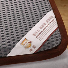 DFamily Premium Futon Materasso, tradizionale giapponese da pavimento Futon Materasso Pad dormire Tatami Tappetino Materasso da pavimento pieghevole per mamma papà marito Moglie, grigio, 180 * 200 cm