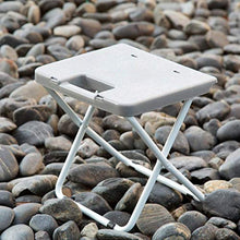 Viccilley Sgabello Pieghevole - Sgabello Pieghevole Leggero Portatile per la Pesca in Campeggio in casa, Bagno, Giardino