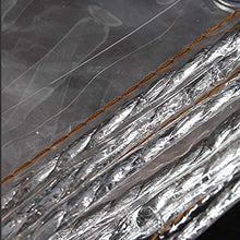 ZHANGYUQI Heavy Duty Chiaro Tarp, Telo Grande Impermeabile, Tela Cerata in plastica Impermeabile con Occhielli in Metallo, per Tetto, Campeggio, Esterno, Patio, Pioggia o Sole(Color:Chiaro,Size:1x5m)