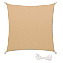 Zhao, tenda parasole da giardino, rettangolare, impermeabile, per esterni, giardino, terrazza, campeggio, feste, 95% protezione dai raggi UV, beige 4 x 7,5 m (colore: beige, dimensioni: 2 x 3,5 m)