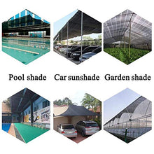 Rete ombreggiata Rete Ombreggiatura 8 Pin Protezione UV 95% Polietilene Alta Densità Terrazza Balcone Auto Raffreddamento Protezione Solare Pianta Ostruisce Luce Regalo Corda (dimensione: 2x2m)