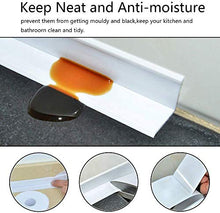 Nastro Sigillante Impermeabile, Nastro Flex Roll, Autoadesivo Profili in Pvc, Utilizzato per Piastrelle da Cucina/Bagno,Bordo Vasca da Bagno